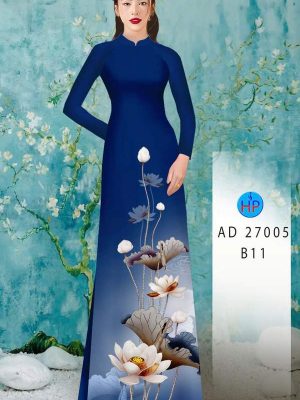 Vải Áo Dài Hoa Sen AD 27005 23 1777537370 117 vai ao dai hoa sen ad 27005