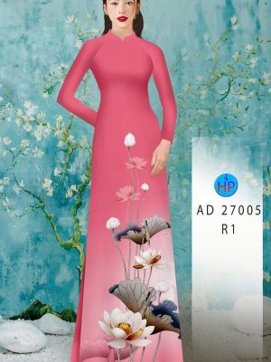 Vải Áo Dài Hoa Sen AD 27005 27 1777537371 176 vai ao dai hoa sen ad 27005