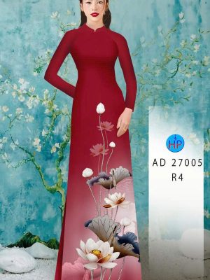 Vải Áo Dài Hoa Sen AD 27005 39 1777537373 187 vai ao dai hoa sen ad 27005