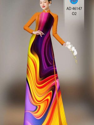 Vải Áo Dài Hoa Văn AD 46147 20 vai ao dai hoa van ad 46147