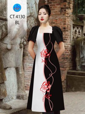 Vải Áo Dài Hoa Hồng AD CT4130 22 1777599647 697 vai ao dai hoa hong ad ct4130
