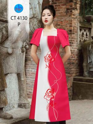 Vải Áo Dài Hoa Hồng AD CT4130 23 1777599648 269 vai ao dai hoa hong ad ct4130