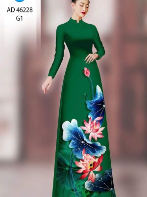 Vải Áo Dài Hoa Sen AD 46228 22 1777857289 331 vai ao dai hoa sen ad 46228
