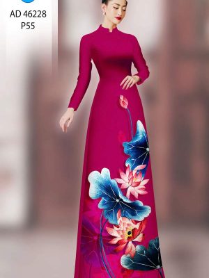 Vải Áo Dài Hoa Sen AD 46228 21 1777857289 688 vai ao dai hoa sen ad 46228