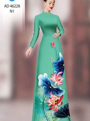 Vải Áo Dài Hoa Sen AD 46228 28 1777857290 457 vai ao dai hoa sen ad 46228