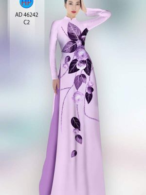 Vải Áo Dài Hoa Hồng AD 46242 23 1778032154 90 vai ao dai hoa hong ad 46242