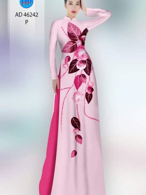 Vải Áo Dài Hoa Hồng AD 46242 31 1778032156 197 vai ao dai hoa hong ad 46242