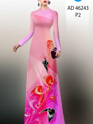 Vải Áo Dài Hoa Ly AD 46243 21 1778032603 536 vai ao dai hoa ly ad 46243