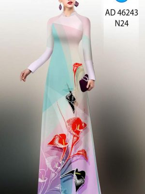 Vải Áo Dài Hoa Ly AD 46243 22 1778032603 70 vai ao dai hoa ly ad 46243