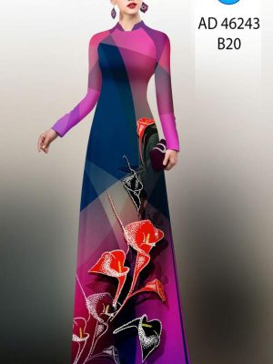 Vải Áo Dài Hoa Ly AD 46243 23 1778032604 30 vai ao dai hoa ly ad 46243