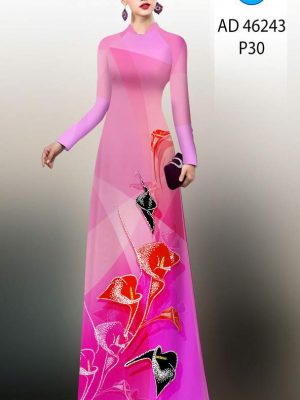 Vải Áo Dài Hoa Ly AD 46243 26 1778032605 33 vai ao dai hoa ly ad 46243