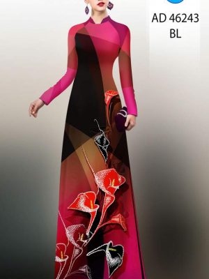 Vải Áo Dài Hoa Ly AD 46243 31 1778032606 733 vai ao dai hoa ly ad 46243