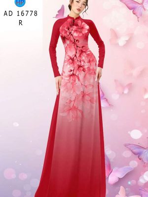 Vải Áo Dài Hoa In 3D AD 16778 27 1778033040 411 vai ao dai hoa in 3d ad 16778