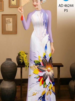Vải Áo Dài Hoa In 3D AD 46244 24 1778117594 710 vai ao dai hoa in 3d ad 46244