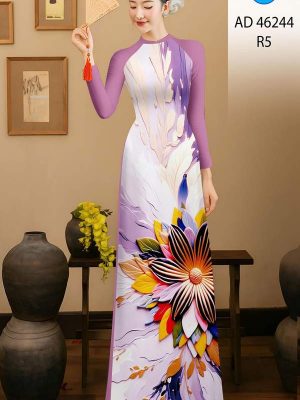 Vải Áo Dài Hoa In 3D AD 46244 27 1778117595 394 vai ao dai hoa in 3d ad 46244