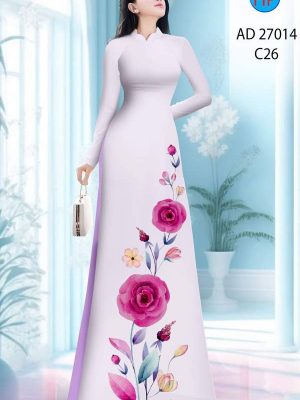 Vải Áo Dài Hoa Hồng AD 27014 25 1778206661 901 vai ao dai hoa hong ad 27014