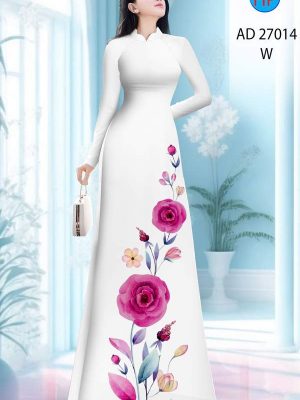 Vải Áo Dài Hoa Hồng AD 27014 33 1778206663 175 vai ao dai hoa hong ad 27014