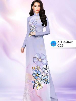 Vải Áo Dài Hoa In 3D AD 36842 21 1778207539 85 vai ao dai hoa in 3d ad 36842