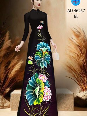 Vải Áo Dài Hoa Sen AD 46257 19 1778642749 187 vai ao dai hoa sen ad 46257