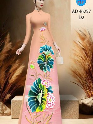 Vải Áo Dài Hoa Sen AD 46257 26 1778642750 110 vai ao dai hoa sen ad 46257