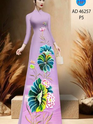 Vải Áo Dài Hoa Sen AD 46257 24 1778642750 77 vai ao dai hoa sen ad 46257