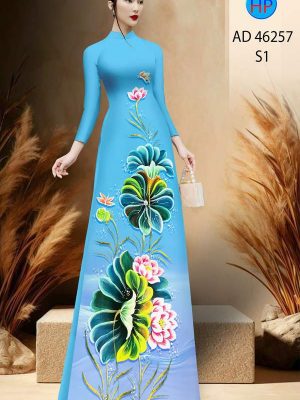 Vải Áo Dài Hoa Sen AD 46257 29 1778642751 693 vai ao dai hoa sen ad 46257