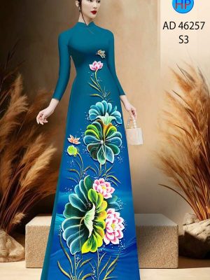 Vải Áo Dài Hoa Sen AD 46257 30 1778642751 697 vai ao dai hoa sen ad 46257