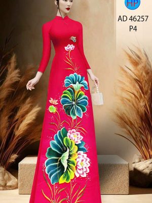 Vải Áo Dài Hoa Sen AD 46257 35 1778642752 161 vai ao dai hoa sen ad 46257