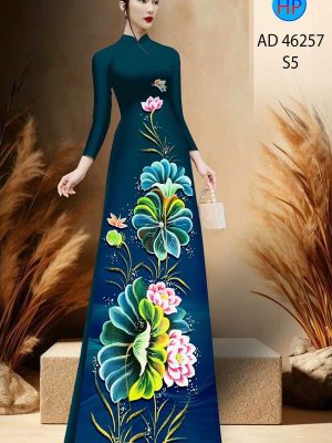 Vải Áo Dài Hoa Sen AD 46257 34 1778642752 237 vai ao dai hoa sen ad 46257