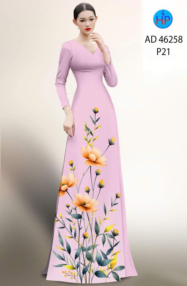 Vải Áo Dài Hoa In 3D AD 46258 2 1778643195 969 vai ao dai hoa in 3d ad 46258