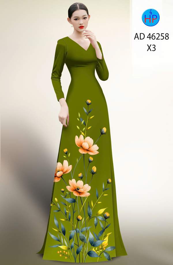 Vải Áo Dài Hoa In 3D AD 46258 9 1778643196 945 vai ao dai hoa in 3d ad 46258