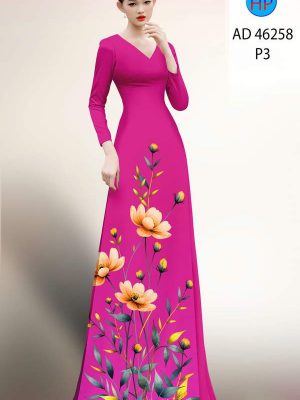 Vải Áo Dài Hoa In 3D AD 46258 30 1778643197 470 vai ao dai hoa in 3d ad 46258
