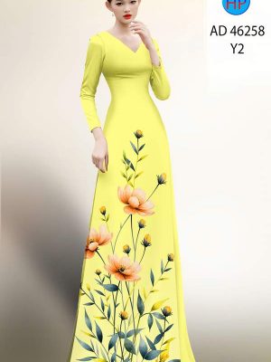 Vải Áo Dài Hoa In 3D AD 46258 34 1778643198 438 vai ao dai hoa in 3d ad 46258