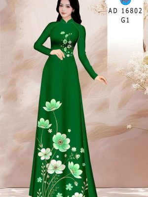 Vải Áo Dài Hoa In 3D AD 16802 21 1778643624 132 vai ao dai hoa in 3d ad 16802