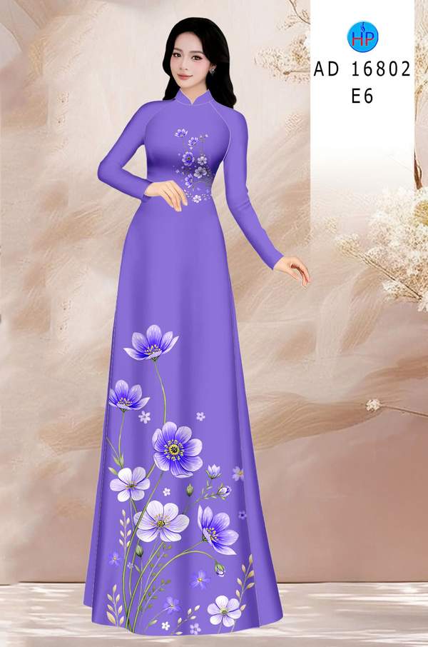 Vải Áo Dài Hoa In 3D AD 16802 2 1778643624 679 vai ao dai hoa in 3d ad 16802