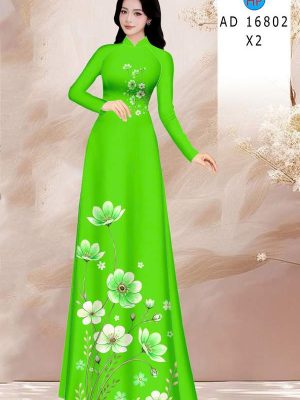 Vải Áo Dài Hoa In 3D AD 16802 23 1778643625 388 vai ao dai hoa in 3d ad 16802