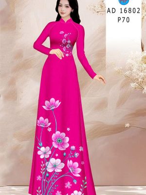 Vải Áo Dài Hoa In 3D AD 16802 26 1778643625 401 vai ao dai hoa in 3d ad 16802