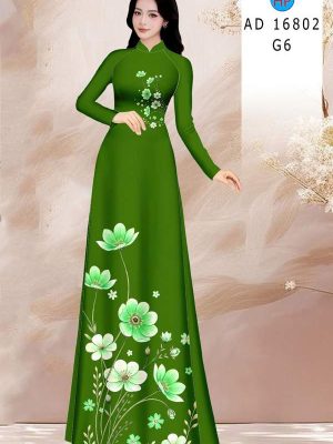 Vải Áo Dài Hoa In 3D AD 16802 27 1778643625 44 vai ao dai hoa in 3d ad 16802