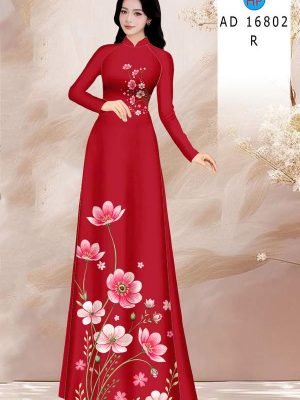 Vải Áo Dài Hoa In 3D AD 16802 24 1778643625 578 vai ao dai hoa in 3d ad 16802