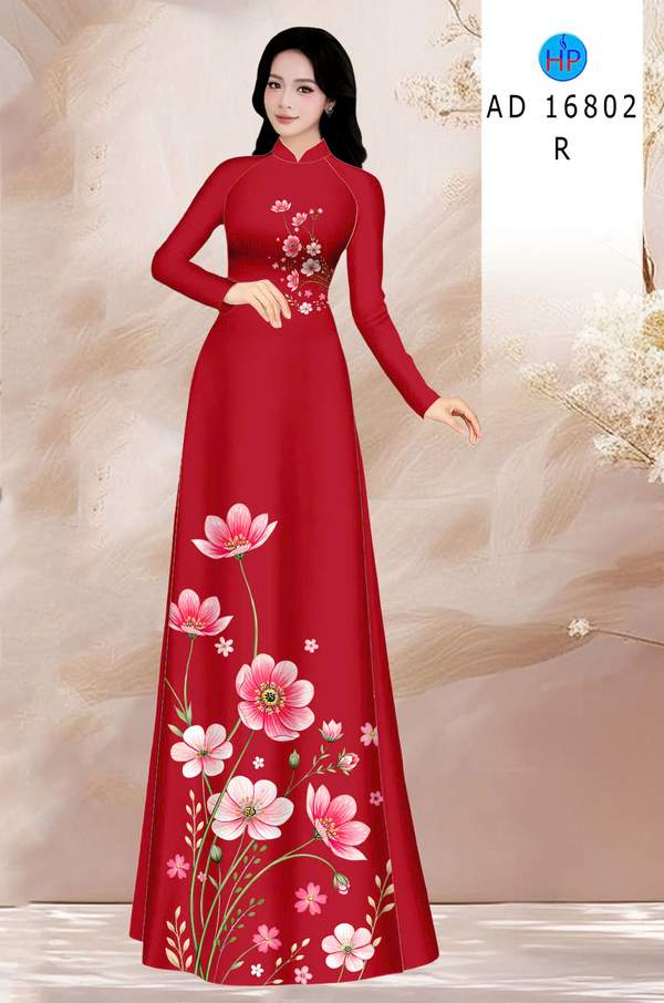 Vải Áo Dài Hoa In 3D AD 16802 7 1778643625 578 vai ao dai hoa in 3d ad 16802
