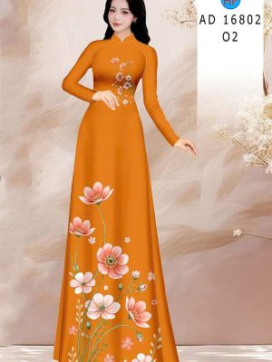 Vải Áo Dài Hoa In 3D AD 16802 25 1778643625 766 vai ao dai hoa in 3d ad 16802