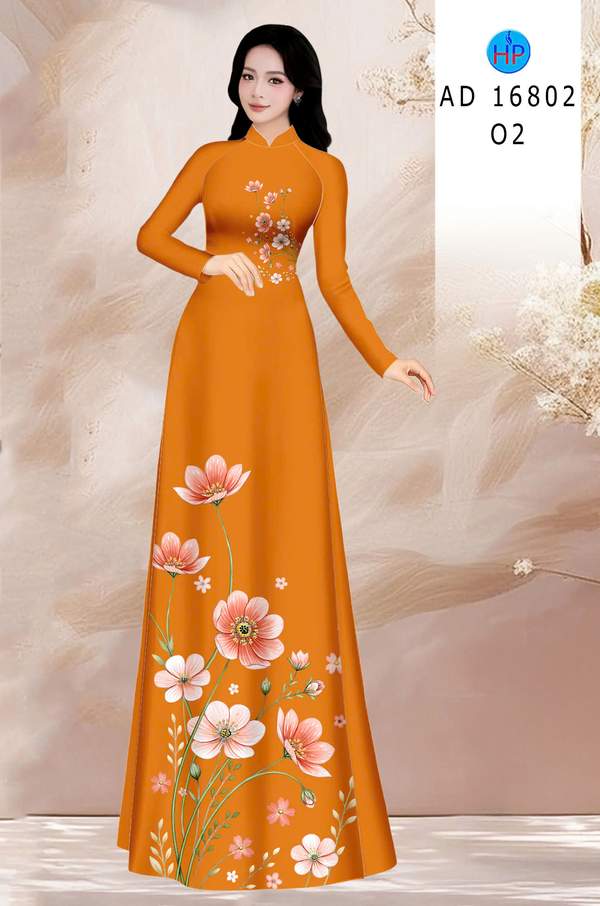 Vải Áo Dài Hoa In 3D AD 16802 8 1778643625 766 vai ao dai hoa in 3d ad 16802