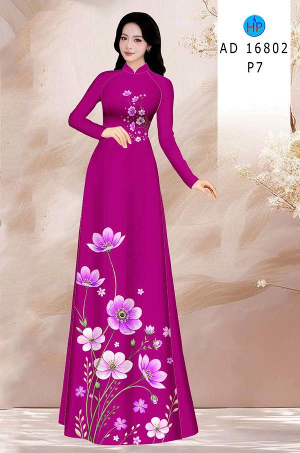 Vải Áo Dài Hoa In 3D AD 16802 12 1778643626 735 vai ao dai hoa in 3d ad 16802