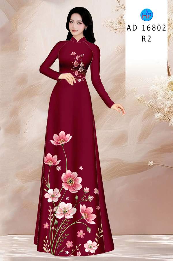 Vải Áo Dài Hoa In 3D AD 16802 13 1778643626 909 vai ao dai hoa in 3d ad 16802