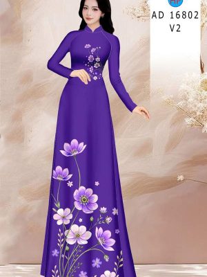 Vải Áo Dài Hoa In 3D AD 16802 32 1778643627 457 vai ao dai hoa in 3d ad 16802