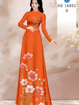 Vải Áo Dài Hoa In 3D AD 16802 33 1778643627 83 vai ao dai hoa in 3d ad 16802