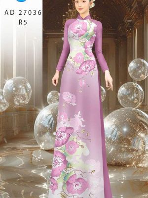 Vải Áo Dài Hoa In 3D AD 27036 24 1778730281 205 vai ao dai hoa in 3d ad 27036