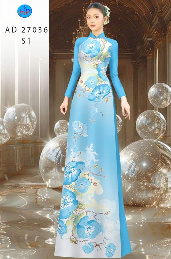 Vải Áo Dài Hoa In 3D AD 27036 4 1778730281 523 vai ao dai hoa in 3d ad 27036