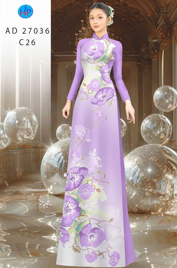 Vải Áo Dài Hoa In 3D AD 27036 10 1778730282 390 vai ao dai hoa in 3d ad 27036