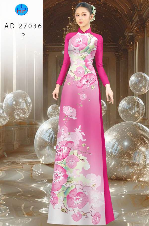 Vải Áo Dài Hoa In 3D AD 27036 7 1778730282 914 vai ao dai hoa in 3d ad 27036